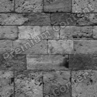seamless wall stones bump 0003